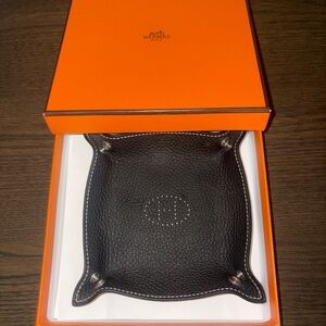 Hermes Noir Mini Change Tray